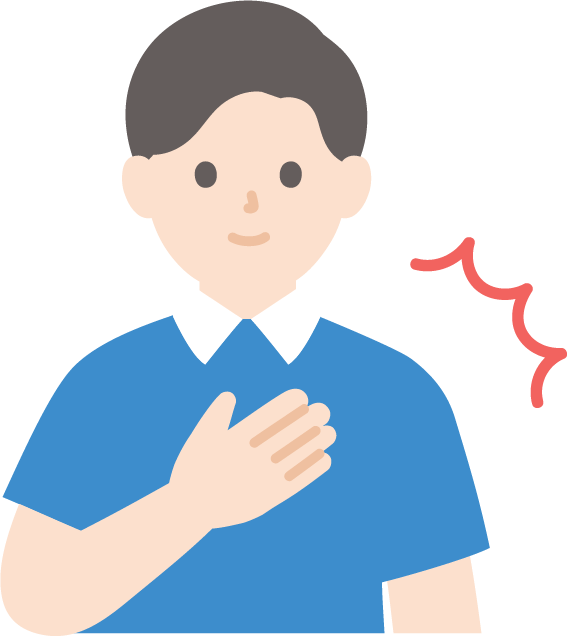 男性ケアマネジャーのイラスト